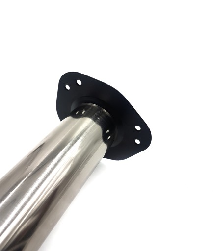 NOGA MEBLOWA DO STOŁU BLATU 710 MM INOX