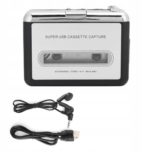 MAGNETOFONOWYCH KASET WALKMAN KONWERTER DO MP3