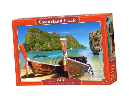 PUZZLE 500 KHAO PHING KAN,TAJLANDIA CASTOR