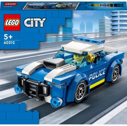 LEGO CITY RADIOWÓZ AUTO POLICJA MINIFIGURKA 60312