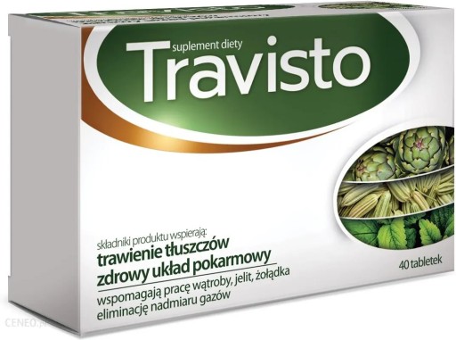 Travisto 40 tabletek na trawienie