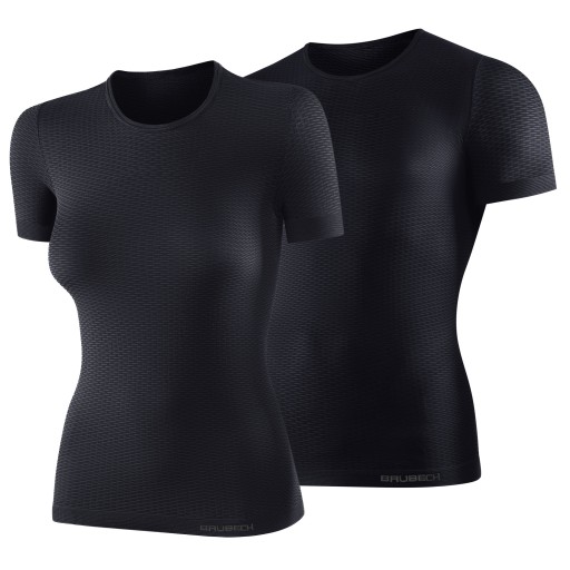 Koszulka termoaktywna Brubeck Base Layer UNISEX Potówka z krótkim rękawem S