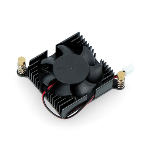 Radiator z wentylatorem dla Pine64 ROCKPro64 - niski profil
