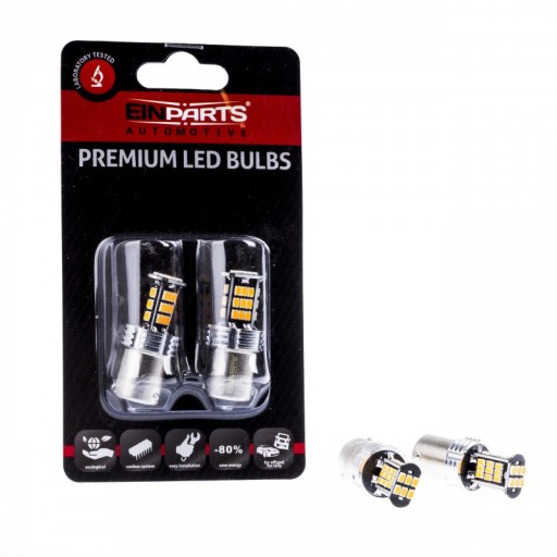 PY21W LED 30 SMD CANBUS AMBER KIERUNKOWSKAZ