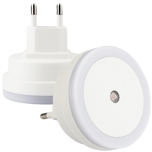 Lampka LED nocna do kontaktu CZUJNIK ZMIERZCHU