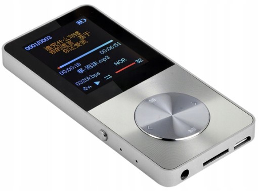 MP4 Ravo T1 srebrny 8 GB