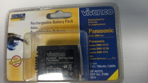Akumulator Vivanco zamiennik do Panasonica