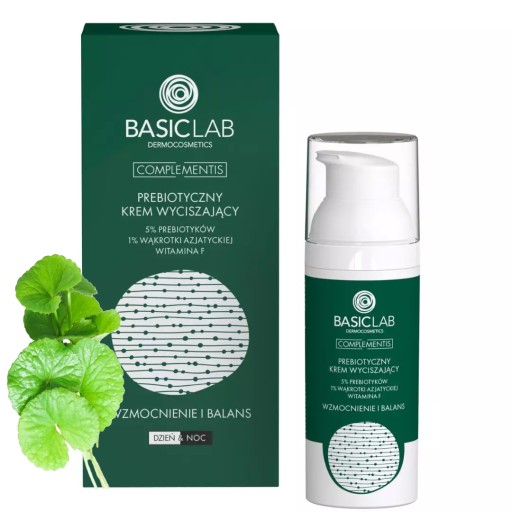 BasicLab Prebiotyczny krem wyciszający wzmocnienie i balans 50 ml
