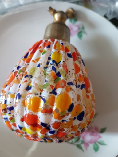 Flakon na Perfumy Vintage Multicolor bez Atomizera