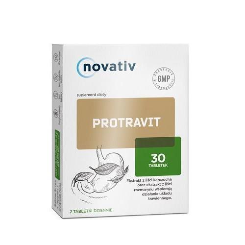 Novativ Protravit 30 tabletek NA TRAWIENIE