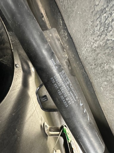 SIŁOWNIK OGRANICZNIK DRZWI PRAWY PRZÓD PORSCHE PANAMERA 97053715200