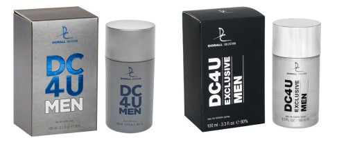 Dorall Collection DC4U MEN+EXCLUSIVE 2x100ml EDT