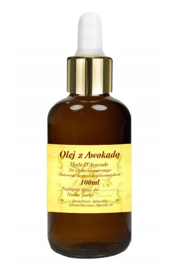 OLEJ z AWOKADO 100ml pipeta