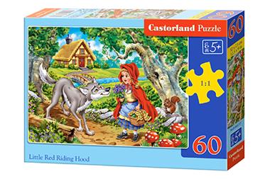 Puzzle 60 Czerwony Kapturek CASTOR NOWA