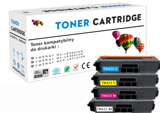 4 tn423 toner do Brother DCP-L8410CDW MFC-L8690CDW drukarki laserowej