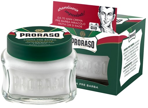 Krem przed goleniem PRORASO Linia Zielona Pre Shave 100ml Eukaliptus
