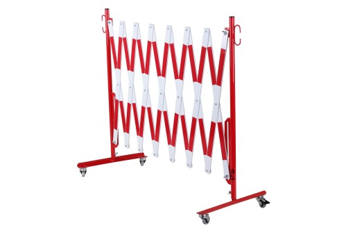BARIERA NOŻYCOWA harmonijka ZAPORA 400 cm KÓŁKA