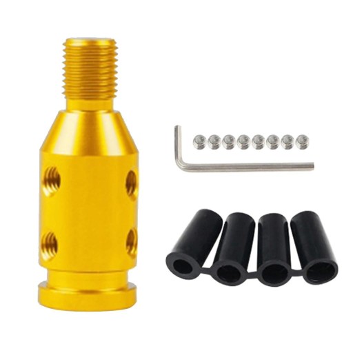Aluminiowe pokrętło uniwersalne Adapter do / Mini bez gwintu M10X1,25