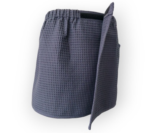 Kilt Ręcznik Męski do sauny siłowni spa,100% Bawełna, Antracyt L