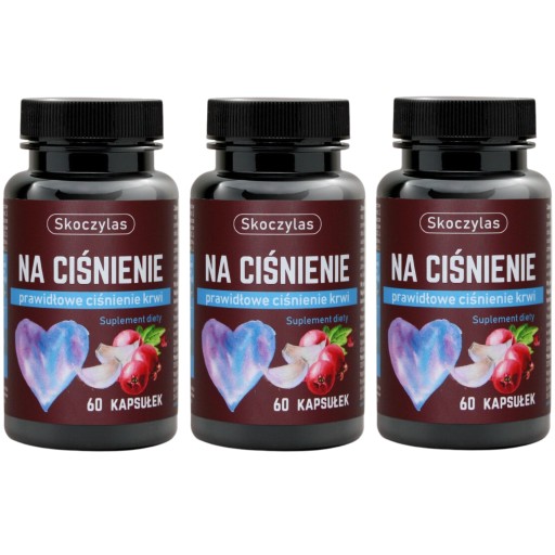 3x SKOCZYLAS Na Ciśnienie 60 kaps.