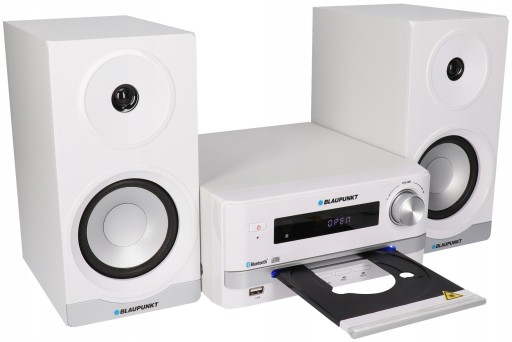 Mini wieża Blaupunkt 45W Bluetooth AUX RADIO głośniki odtwarzacz CD MP3 USB