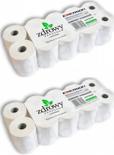 ROLKI TERMICZNE ZDROWY PARAGON EMERSON 57X30 10szt x 2