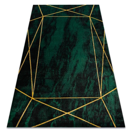 STYLOWY DYWAN 180x270 cm butelkowa zieleń #AF402