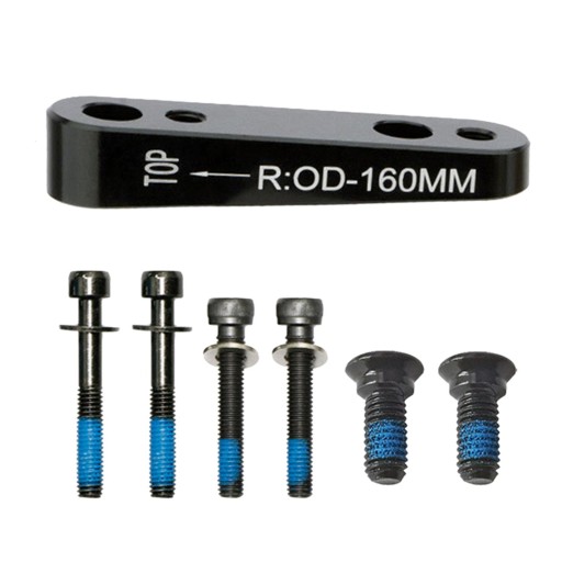 Adapter do tarczy rowerowej Flat Mount Post, tył roweru