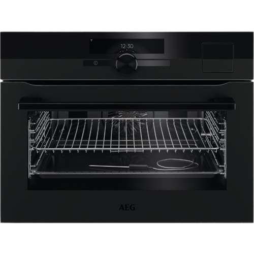Piekarnik parowy AEG KSK 3w1 STEAMPRO SousVide TYTAN CZARNY STEAMIFY LCD