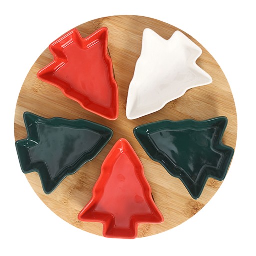 CHRISTMAS PLATTER PLUSHIES SNACK HOLDER STORAGE