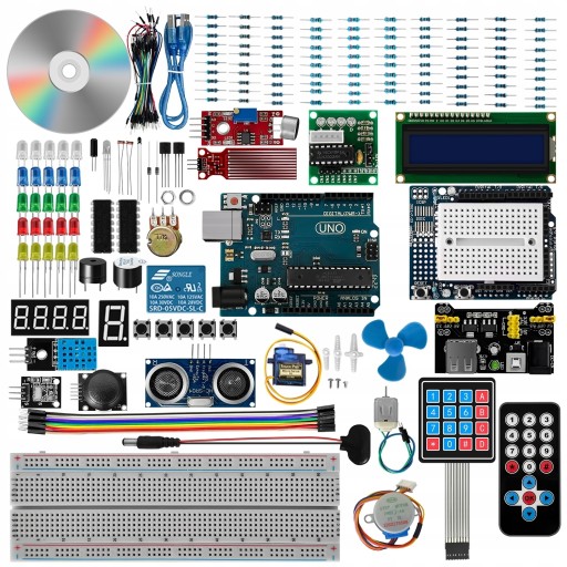 ZESTAW STARTOWY ARDUINO EDUKACYJNY UNO R3 KIT