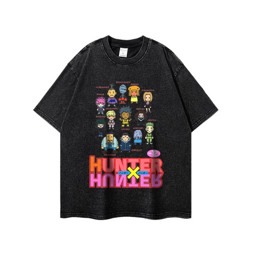 Harajuku High Street Retro Cartoon Koszulka z krót