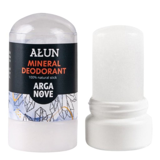 Ałun sztyft naturalny dezodorant mineralny bezzapachowy 55g Arganove