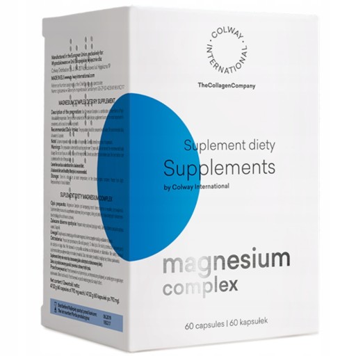 Magnesium Complex 3 formy magnezu + wit. B6 by Colway International