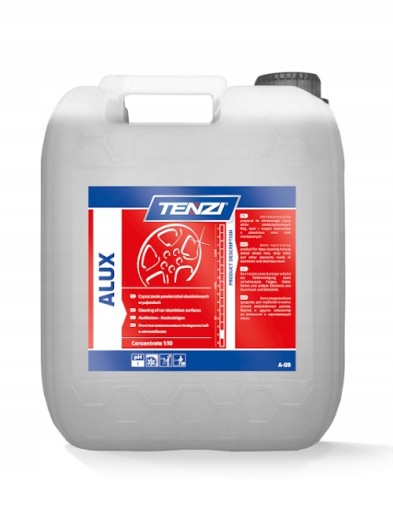 Tenzi Alux mocny kwas do mycia felg kół aluminium burty zbiorniki 5 l