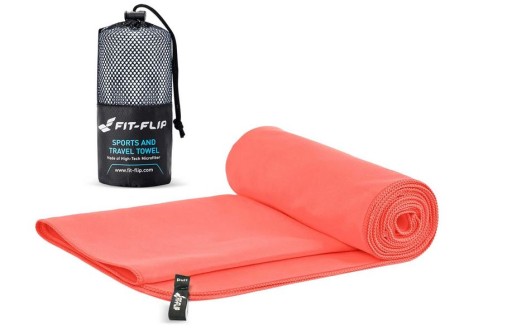 RĘCZNIK Z MIKROFIBRY 80x160 cm Fit-Flip