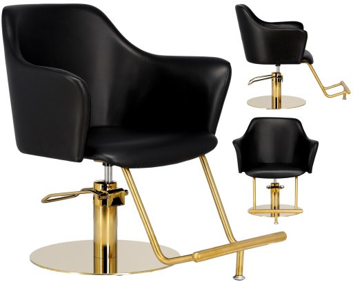 Fotel fryzjerski barberski hydrauliczny do salonu fryzjerskiego