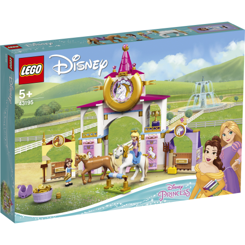 LEGO 43195 DISNEY KRÓLEWSKIE STAJNIE BELLI I ROSZPUNKI