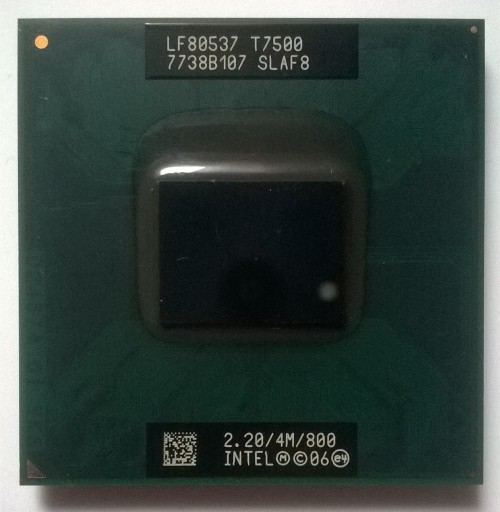 Intel Core 2 duo T7500 2.20GHz 800Mhz FSB 4MB
