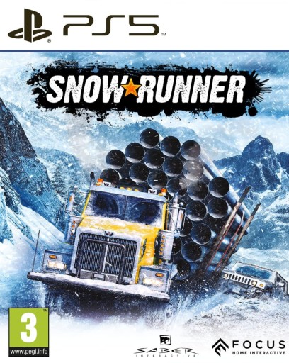 Snowrunner Symulator PS5 Nowa Pudełkowa PO POLSKU