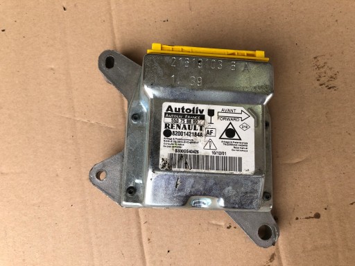 SENSOR MODUŁ AIRBAG RENAULT LAGUNA II HB 2001-2005 82001421894A