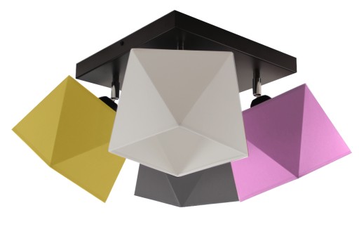 LAMPA WISZĄCA SUFITOWA ŻYRANDOL PLAFON DIAMENT LED