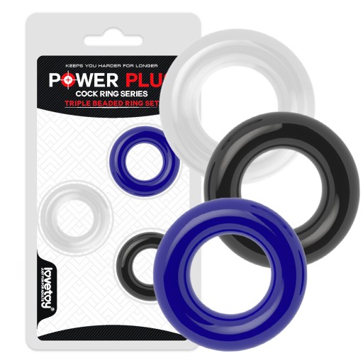 PIERŚCIEŃ POWER PLUS COCKRING