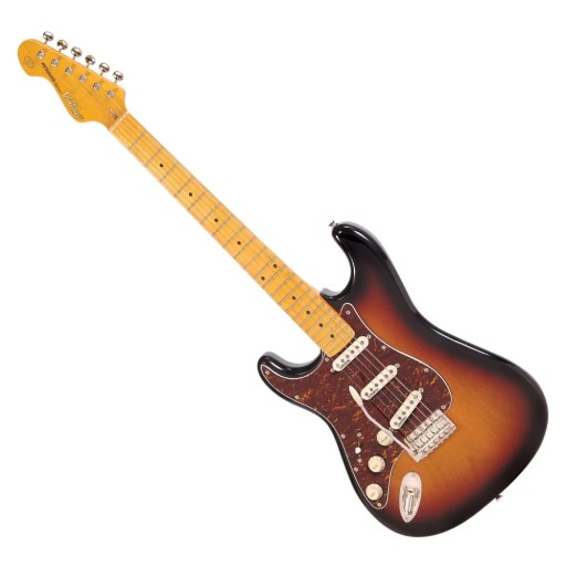 VINTAGE LV6MSSB - GITARA LEWORĘCZNA