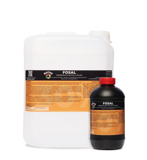 ODRDZEWIACZ FOSAL FOSOL 5L + 1L DZIAŁA W 15 MINUT