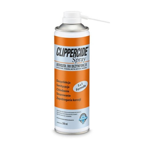BARBICIDE CLIPPERCIDE SPRAY 5w1 spray do maszynek 500ml