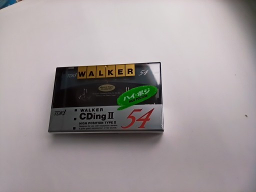 TDK Walker CDing II 54 1992 NOWA 1szt - Japan