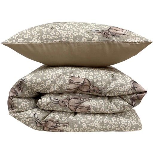 Pościel premium dla dziecka Króliki 100x135