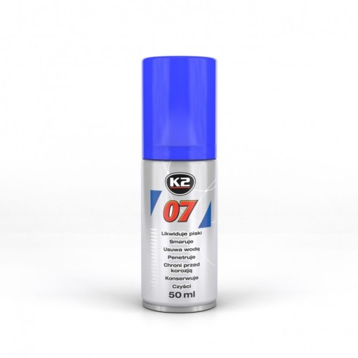 K2 07 50ML WIELOZADANIOWY LIKWIDUJE PISKI SMARUJE