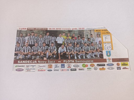 SANDECJA NOWY SĄCZ - FLOTA SWINOUJŚCIE 08-08-2010